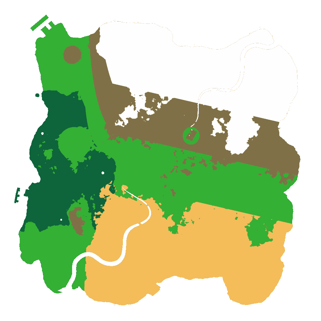 Biome Rust Map: Custom Map