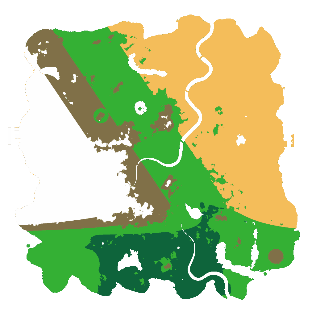 Biome Rust Map: Custom Map