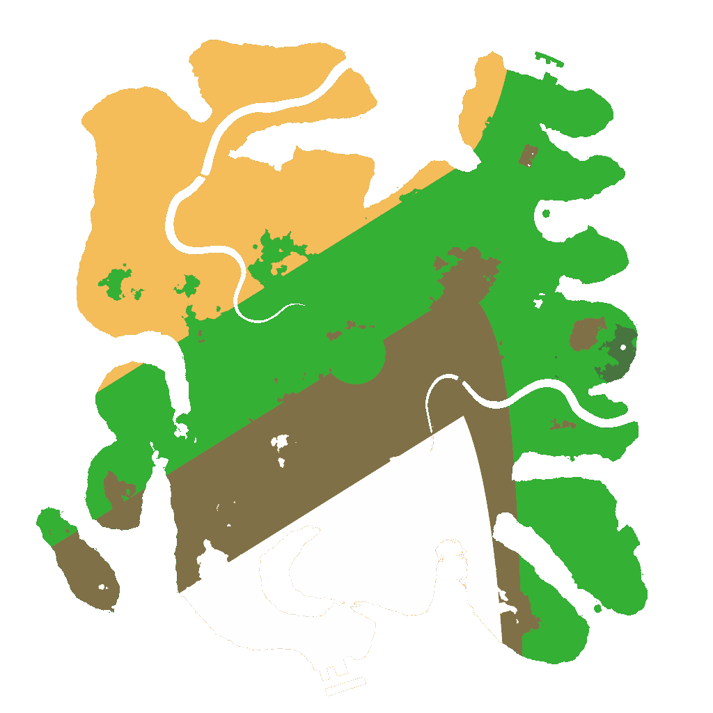 Biome Rust Map: Custom Map