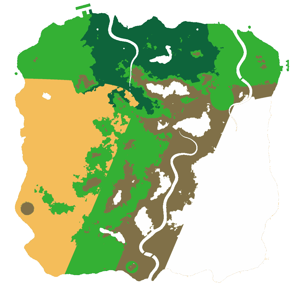 Biome Rust Map: Custom Map
