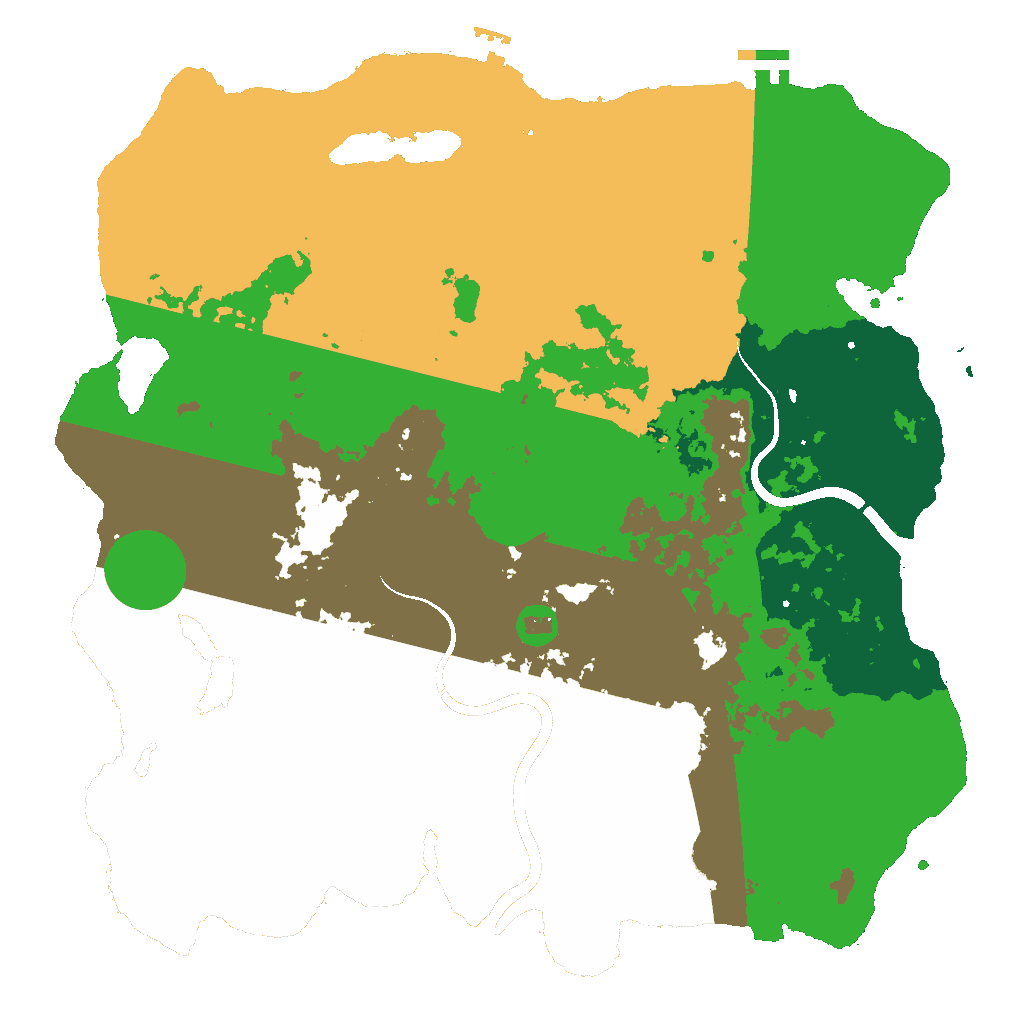 Biome Rust Map: Custom Map