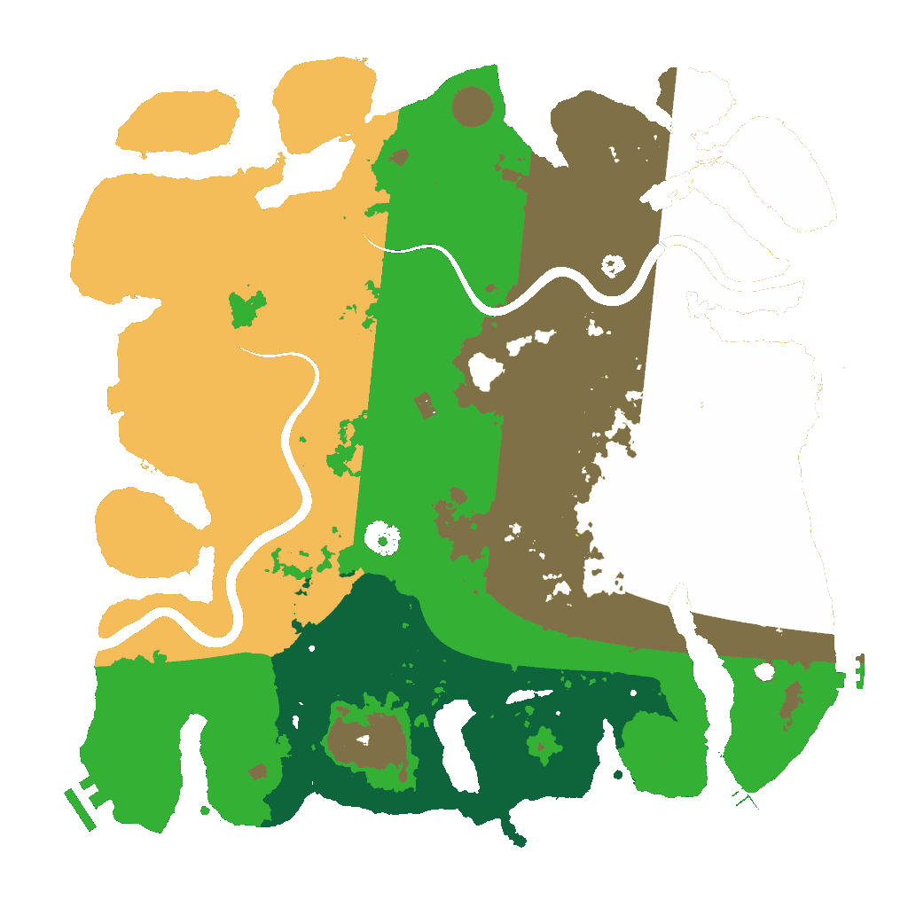 Biome Rust Map: Custom Map