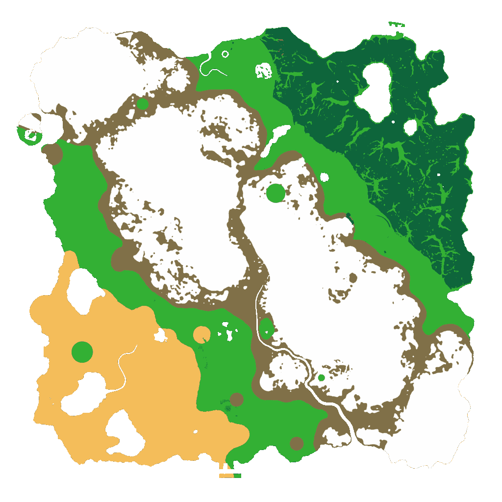 Biome Rust Map: Custom Map