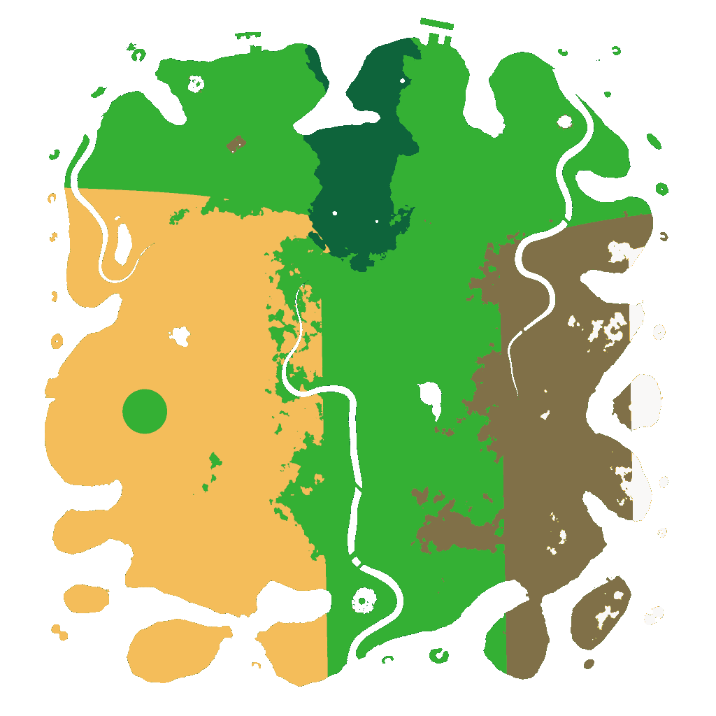 Biome Rust Map: Custom Map