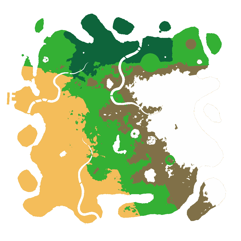 Biome Rust Map: Custom Map