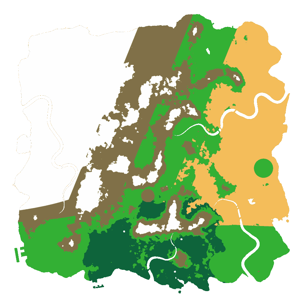 Biome Rust Map: Custom Map