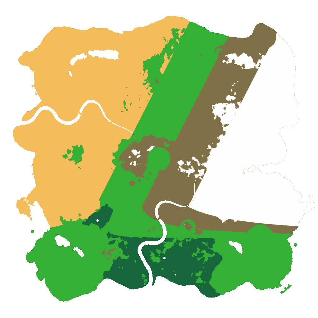 Biome Rust Map: Custom Map