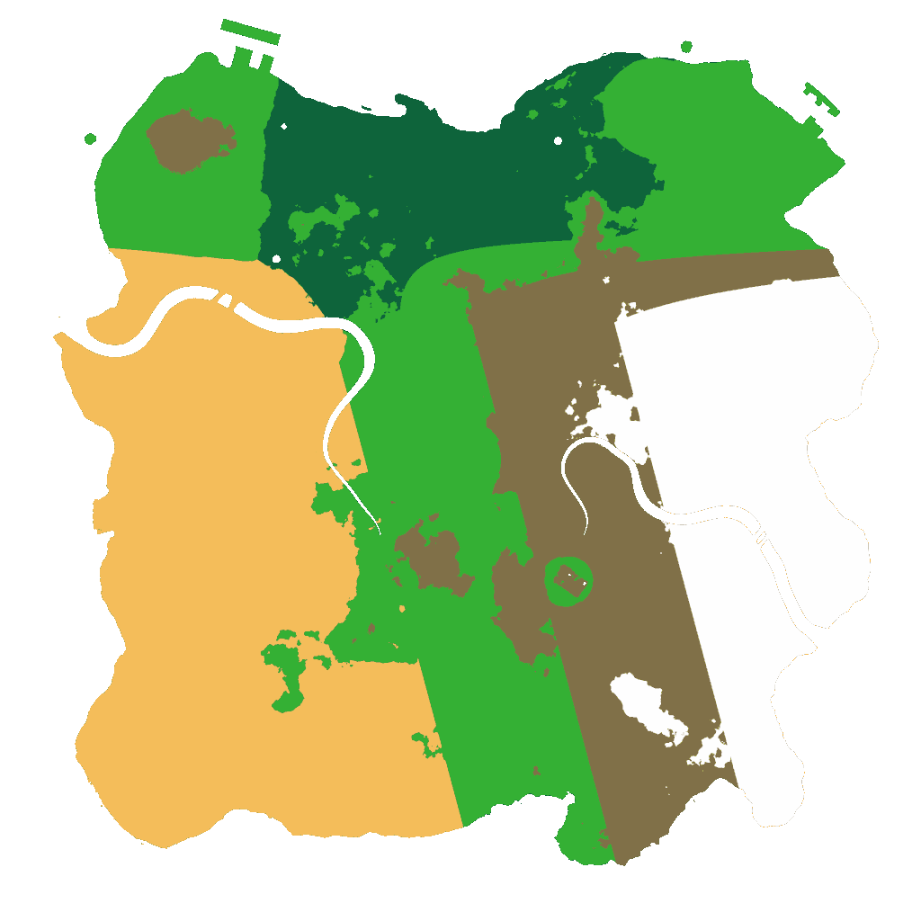 Biome Rust Map: Custom Map