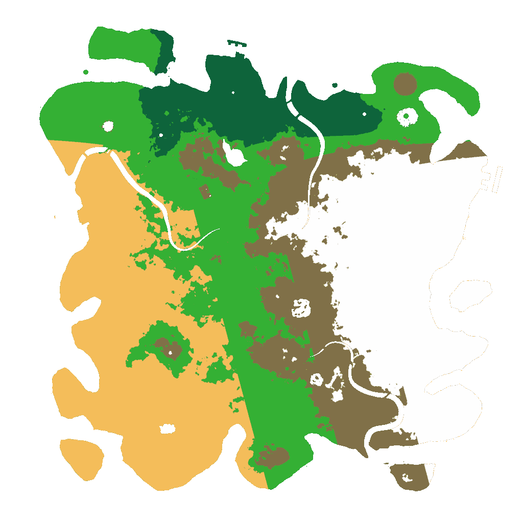 Biome Rust Map: Custom Map