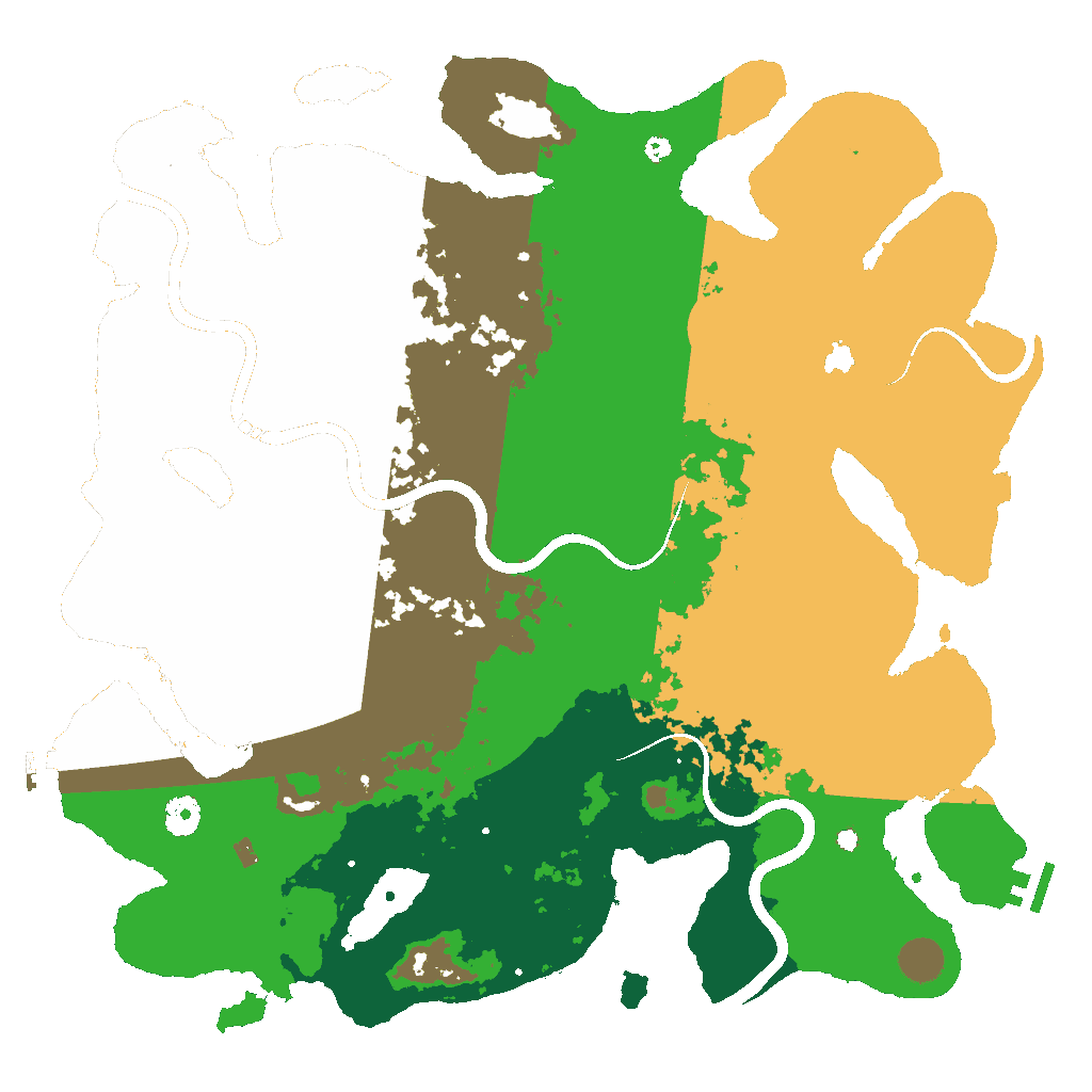 Biome Rust Map: Custom Map