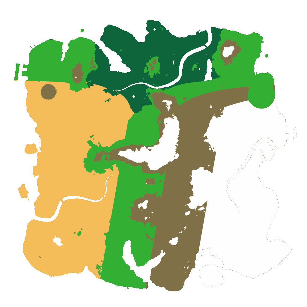 Biome Rust Map: Custom Map