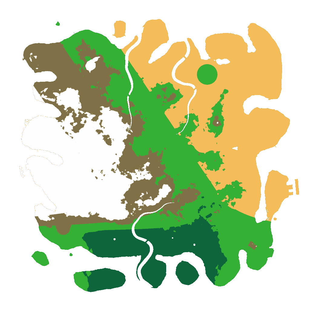 Biome Rust Map: Custom Map
