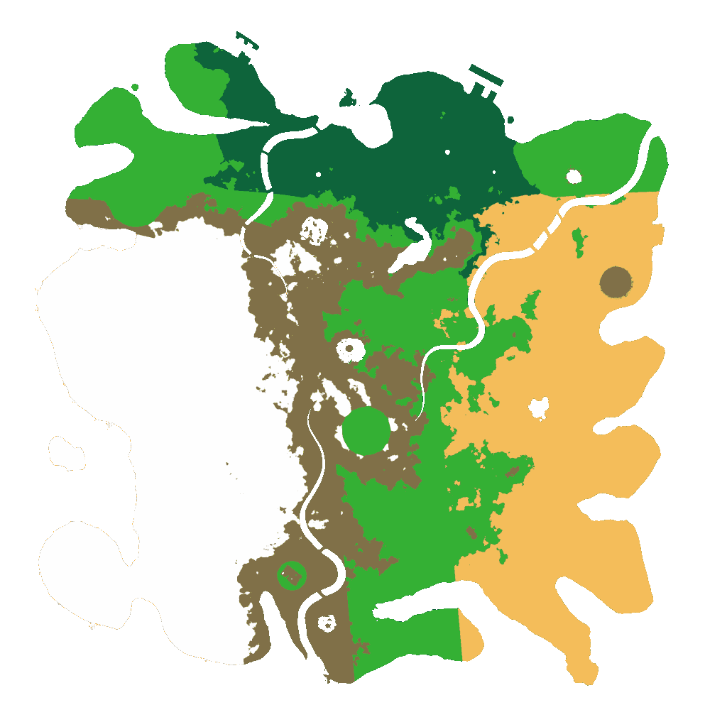 Biome Rust Map: Custom Map