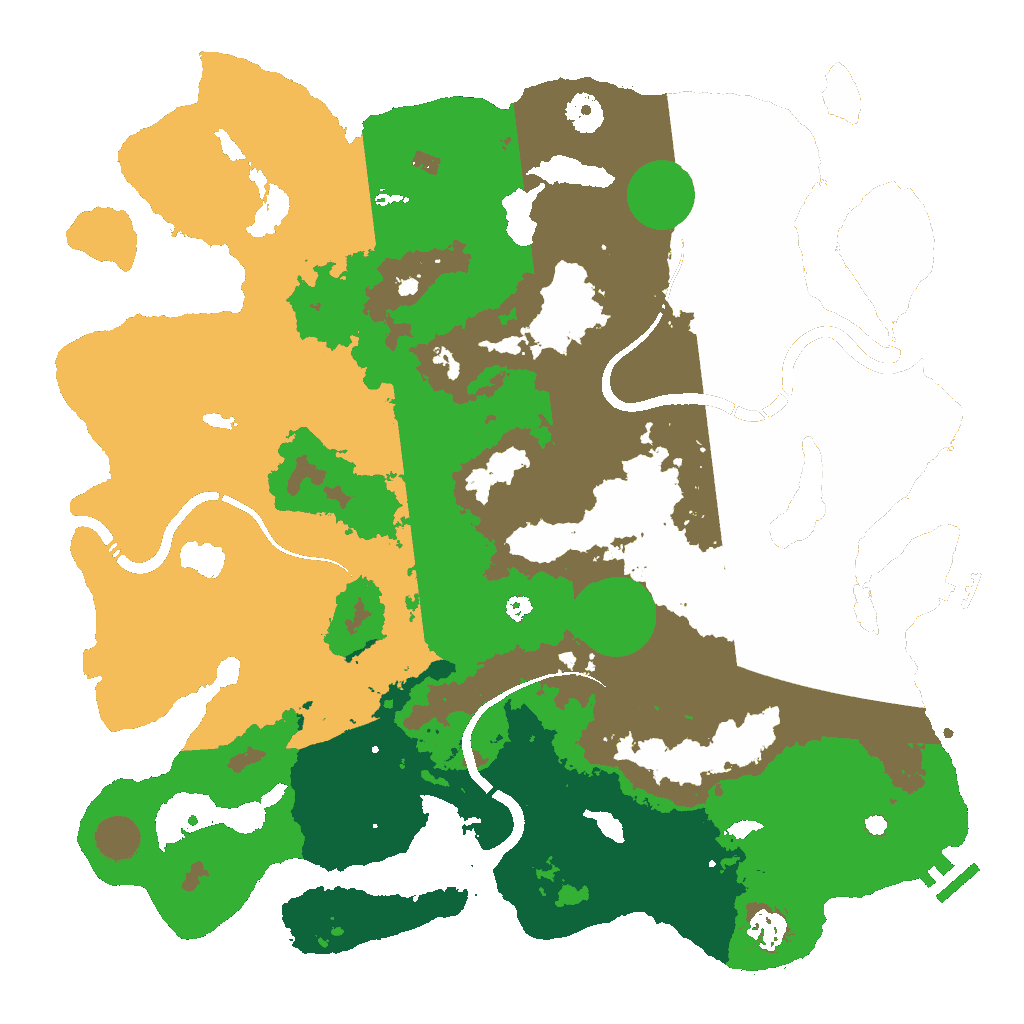 Biome Rust Map: Custom Map