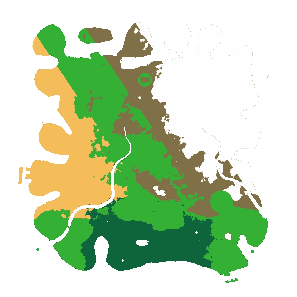 Biome Rust Map: Custom Map