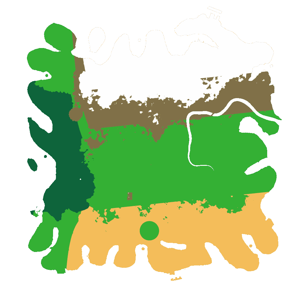 Biome Rust Map: Custom Map