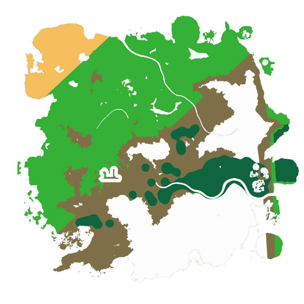 Biome Rust Map: Custom Map