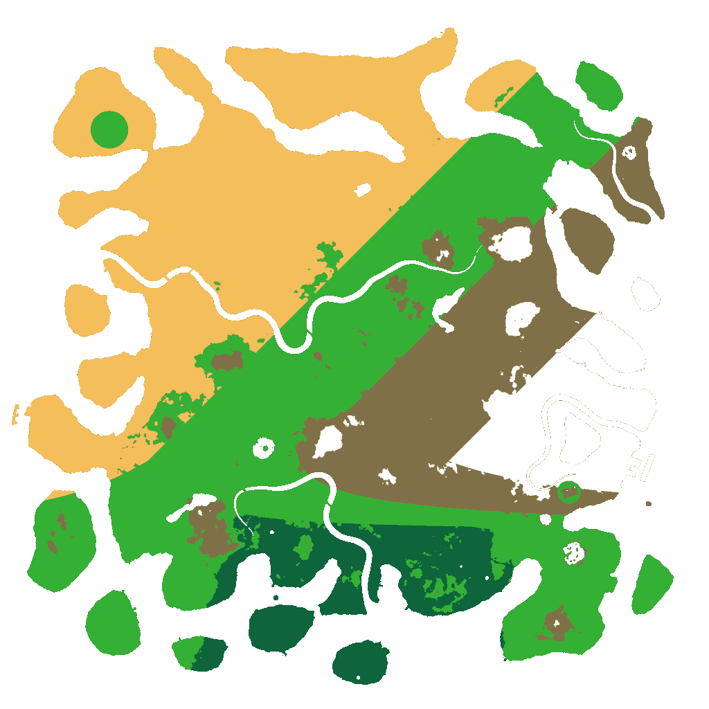 Biome Rust Map: Custom Map