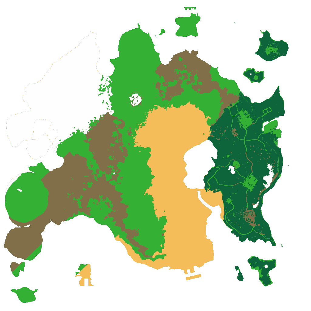 Biome Rust Map: Custom Map