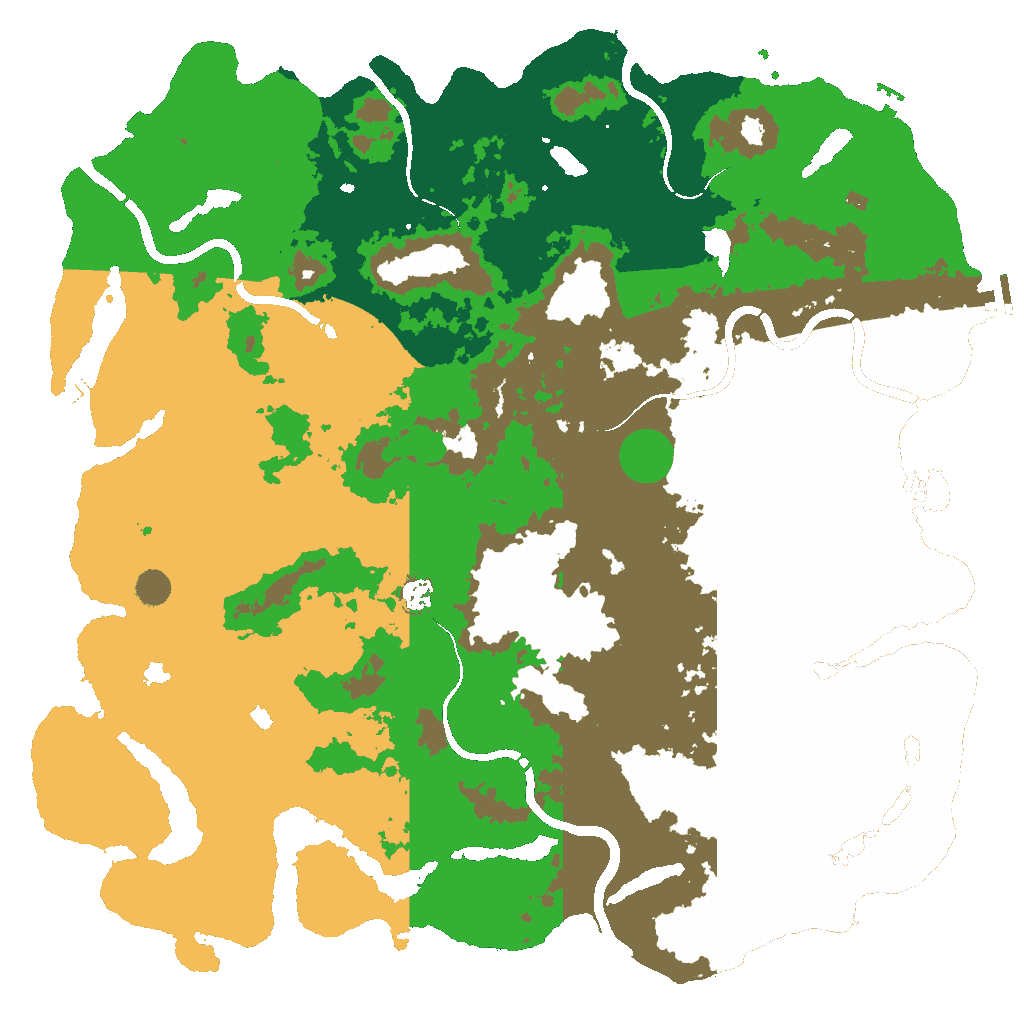 Biome Rust Map: Custom Map