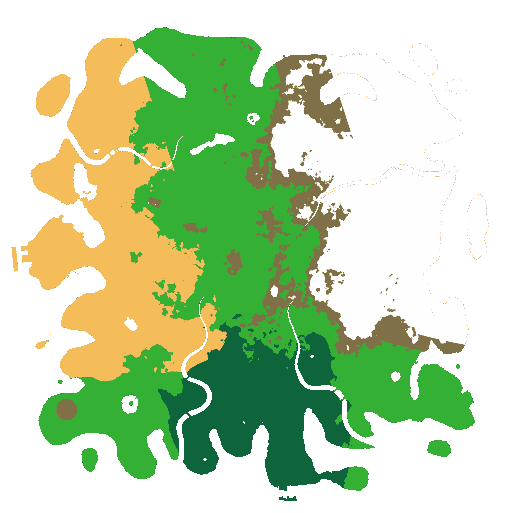 Biome Rust Map: Custom Map