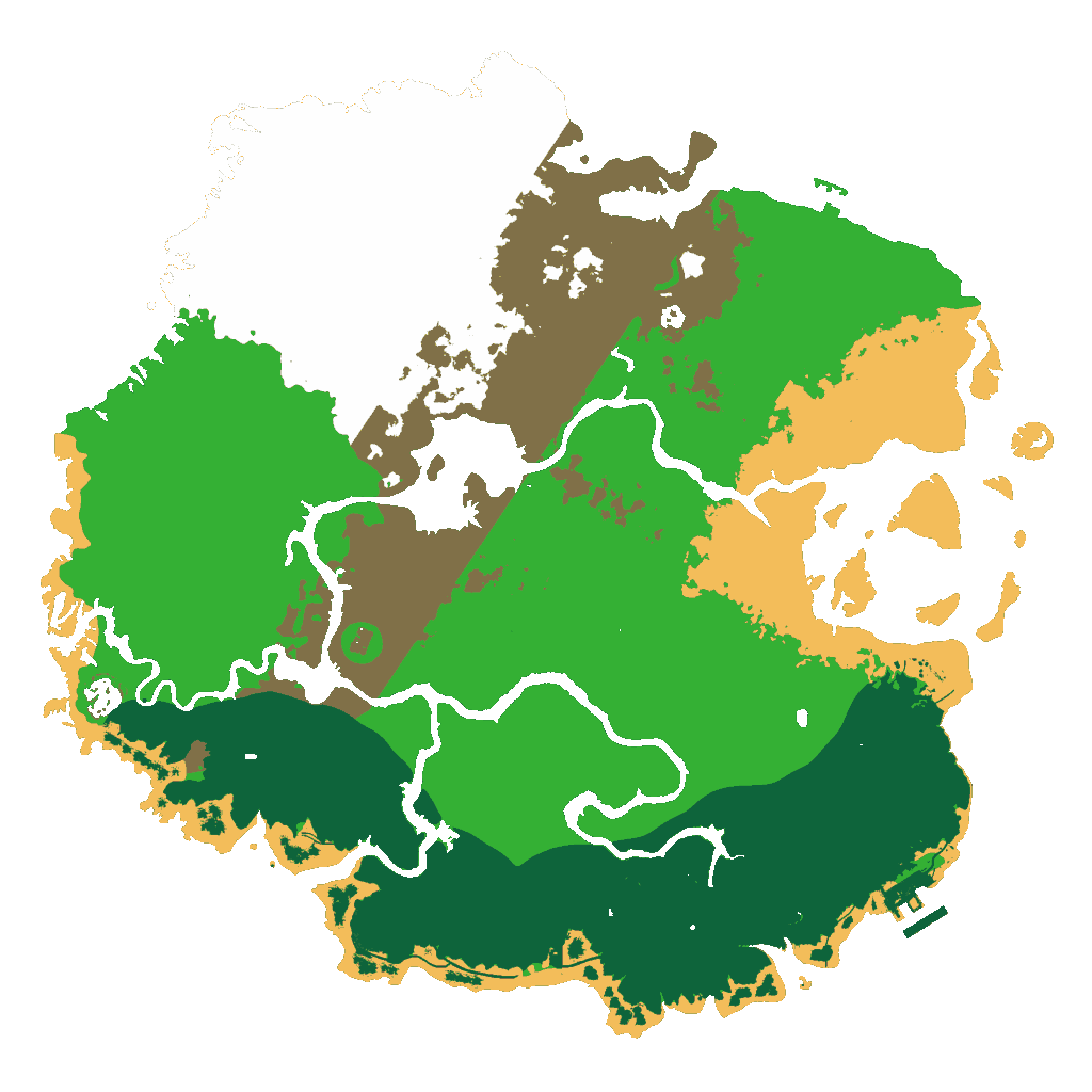 Biome Rust Map: Custom Map