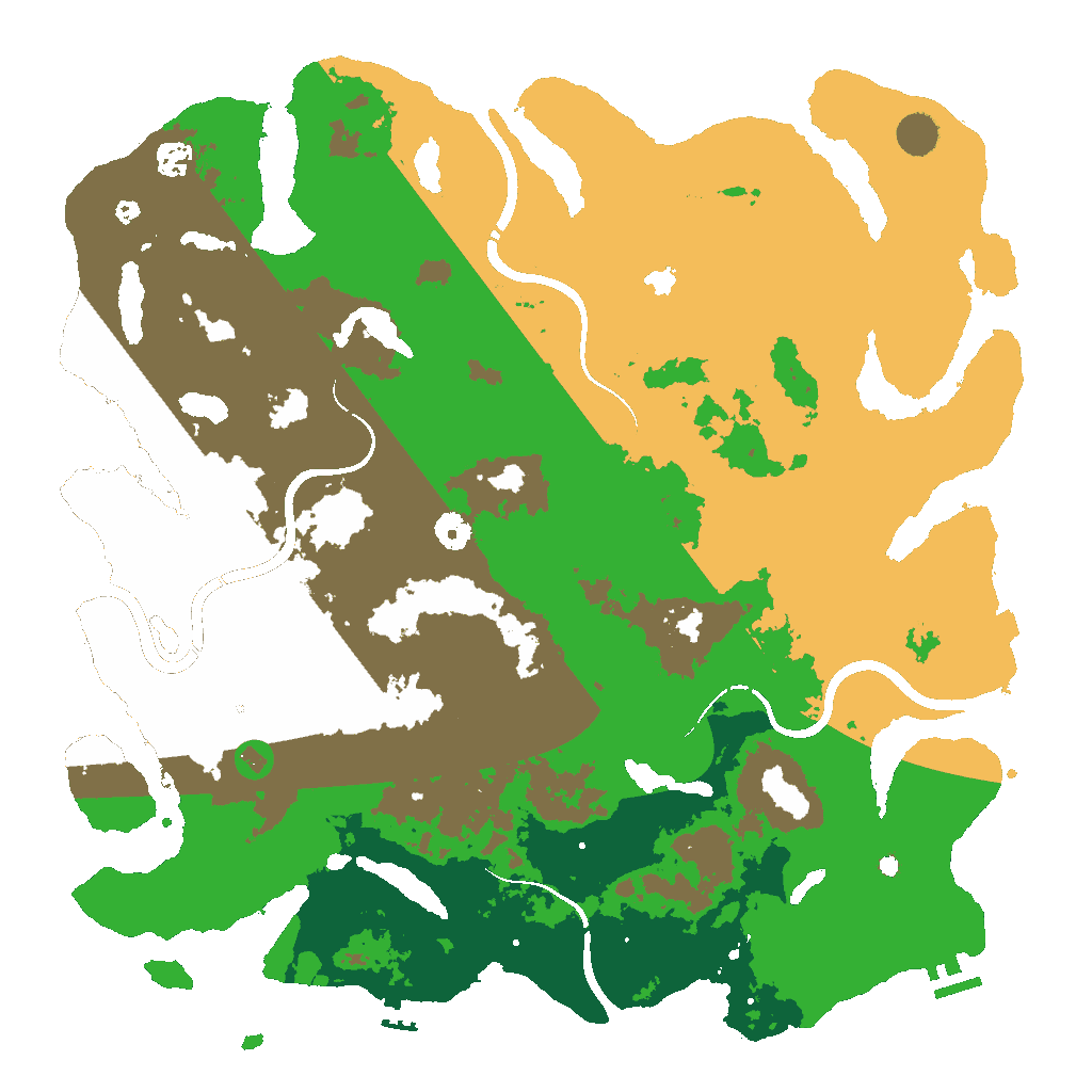 Biome Rust Map: Custom Map