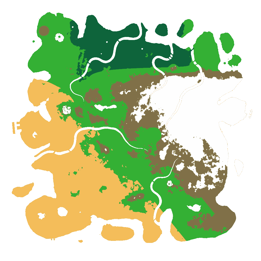 Biome Rust Map: Custom Map