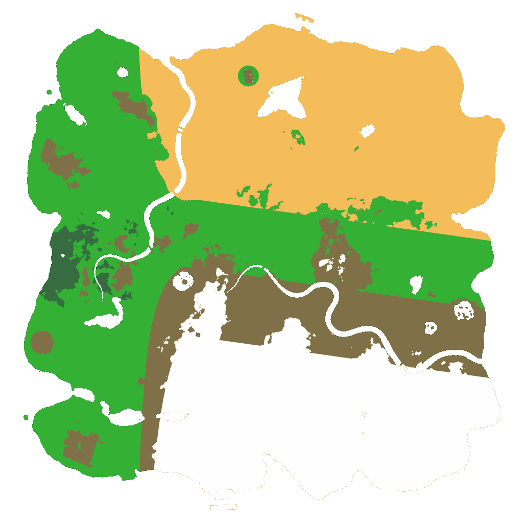 Biome Rust Map: Custom Map