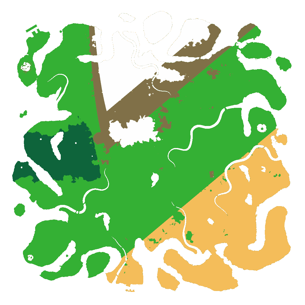 Biome Rust Map: Custom Map
