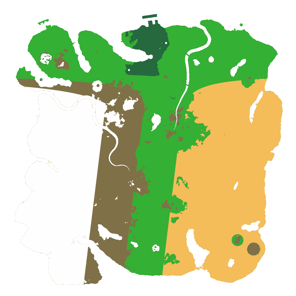 Biome Rust Map: Custom Map