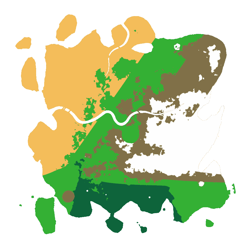 Biome Rust Map: Custom Map