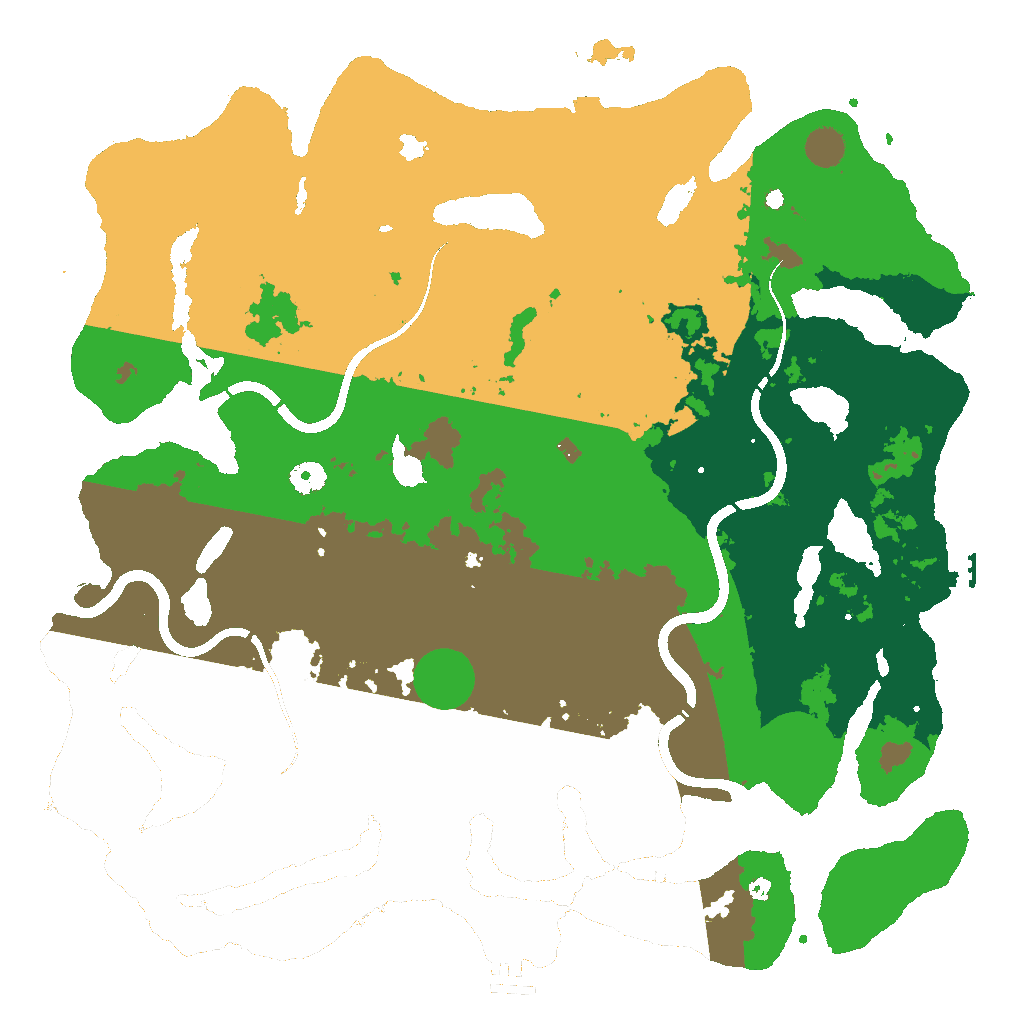 Biome Rust Map: Custom Map