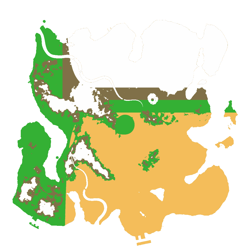 Biome Rust Map: Custom Map