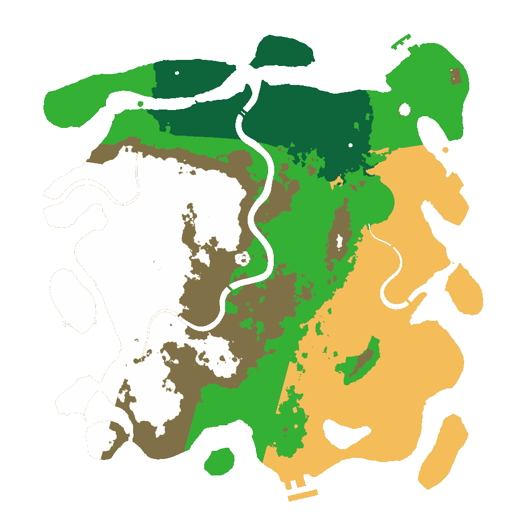 Biome Rust Map: Custom Map
