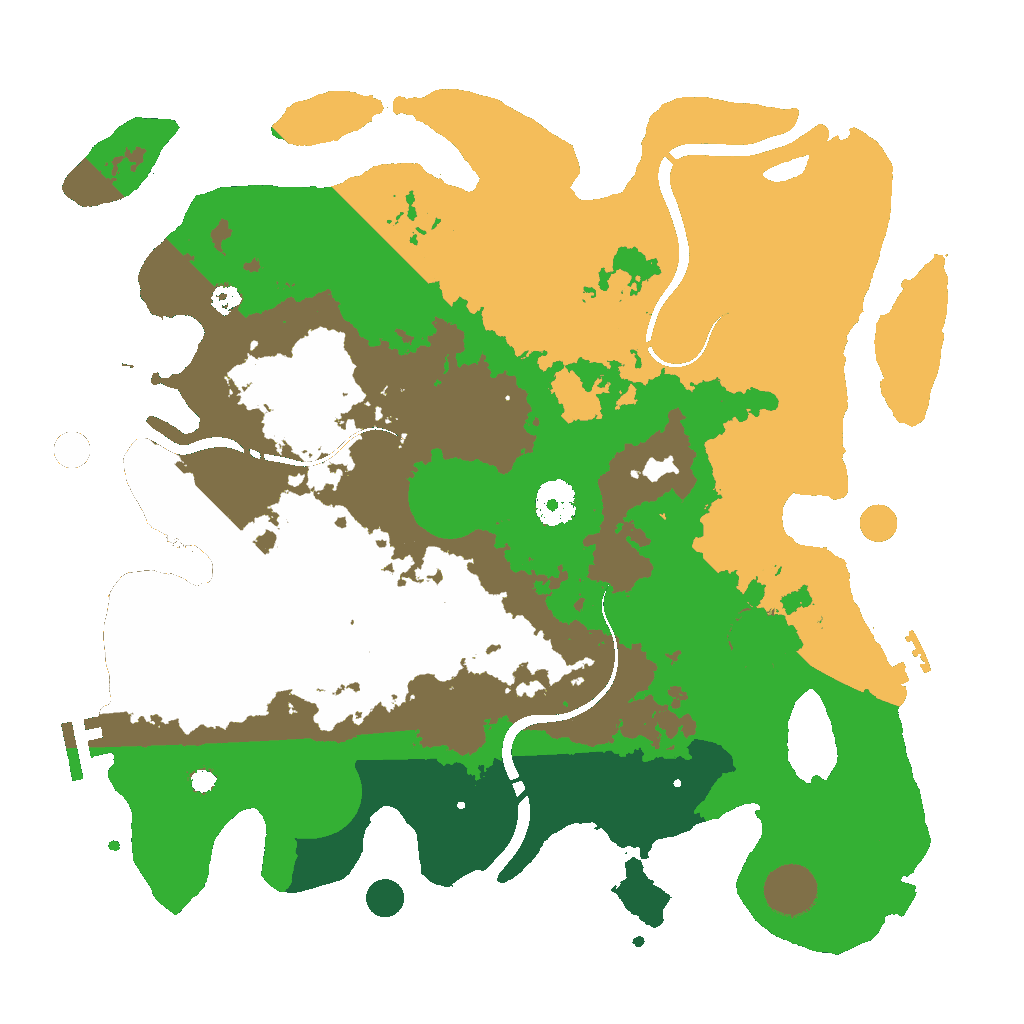 Biome Rust Map: Custom Map