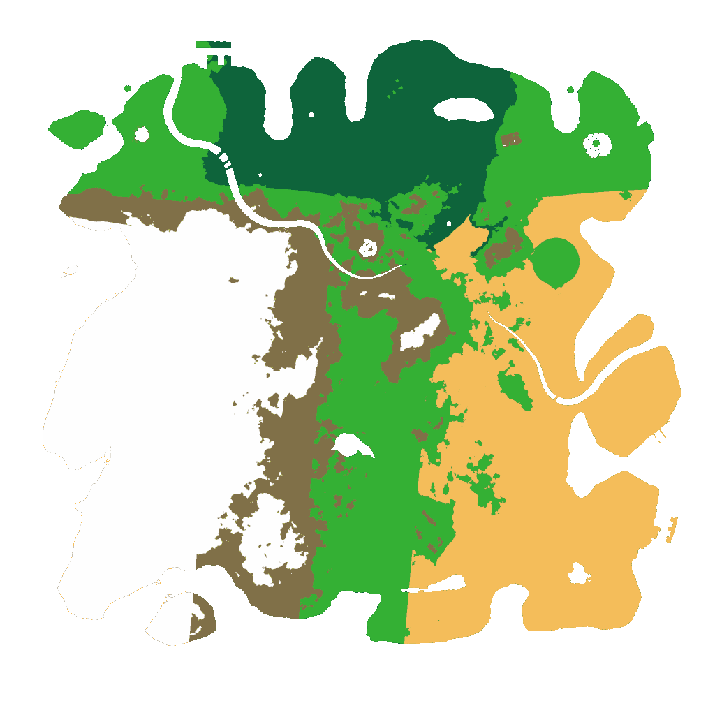Biome Rust Map: Custom Map