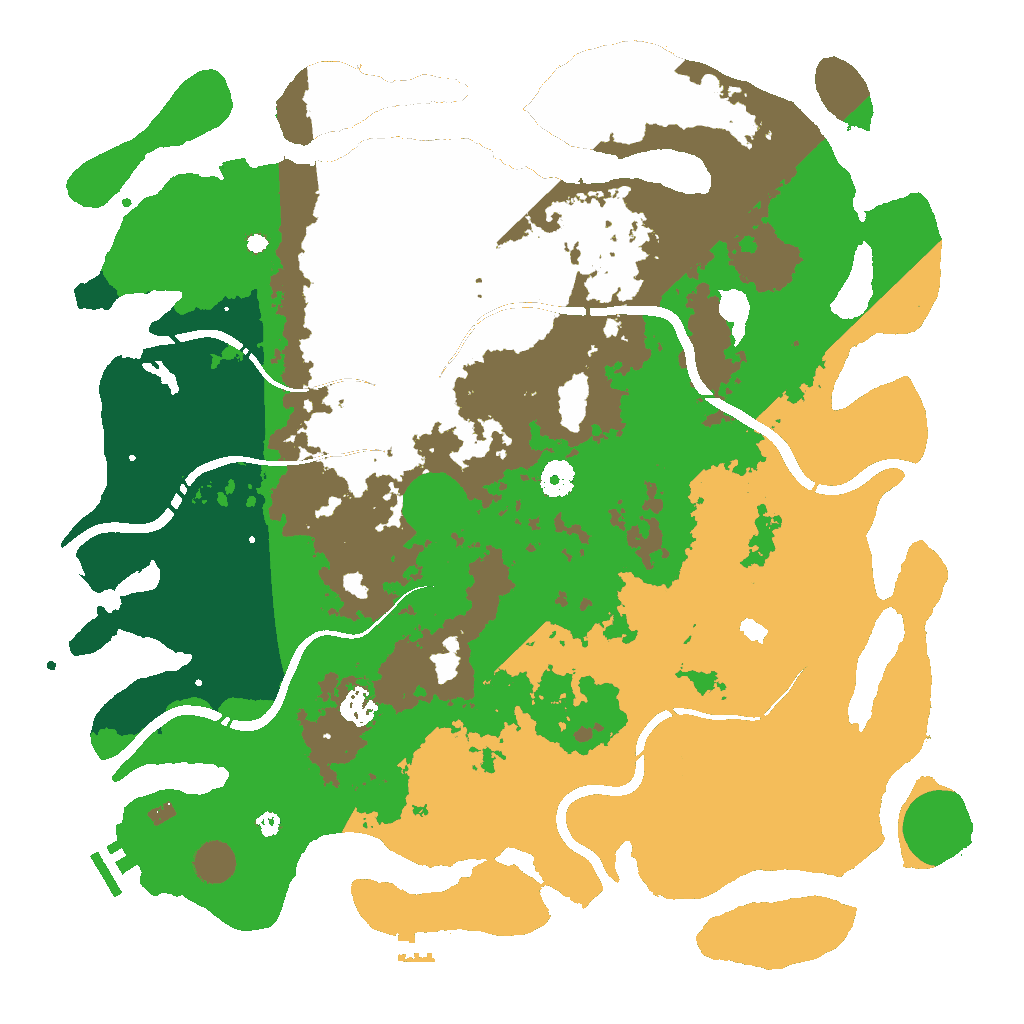 Biome Rust Map: Custom Map