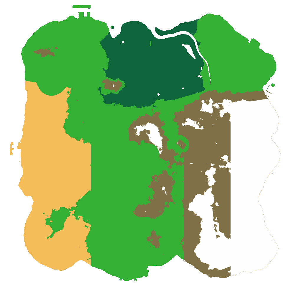 Biome Rust Map: Custom Map