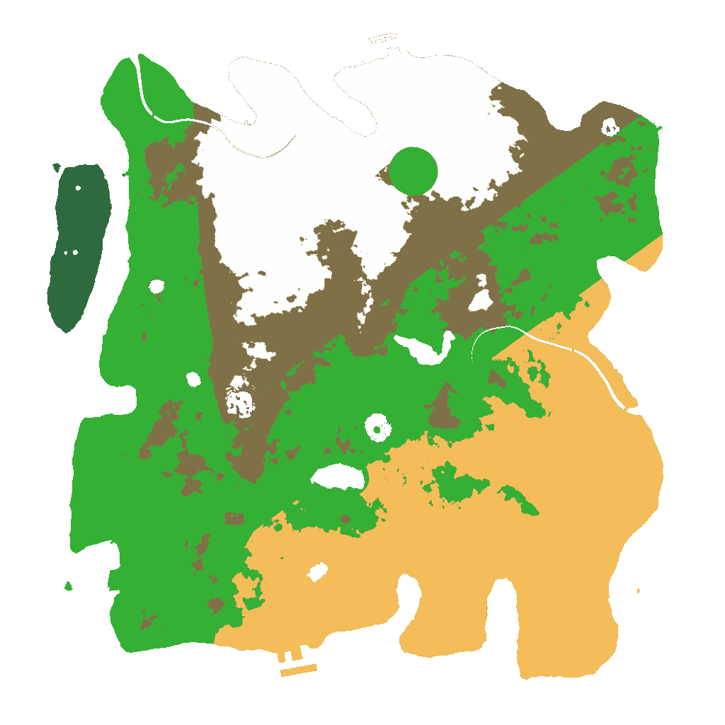 Biome Rust Map: Custom Map