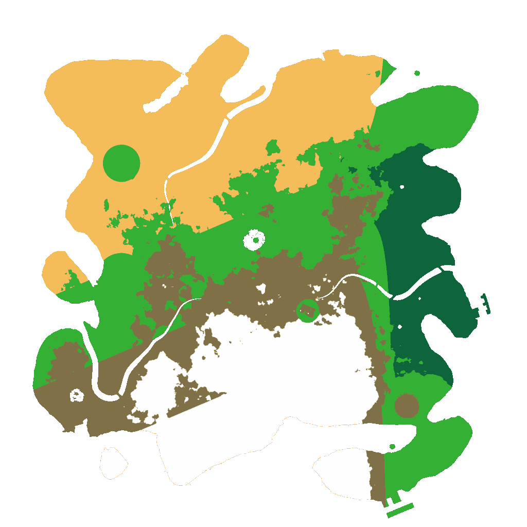 Biome Rust Map: Custom Map
