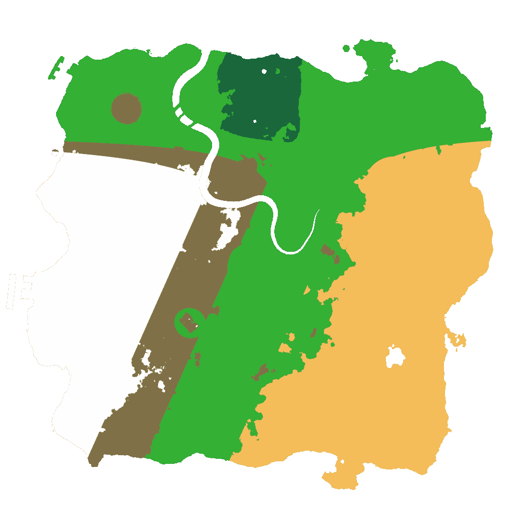 Biome Rust Map: Custom Map