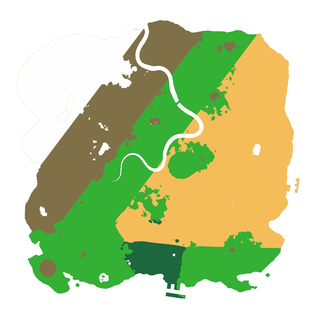 Biome Rust Map: Custom Map