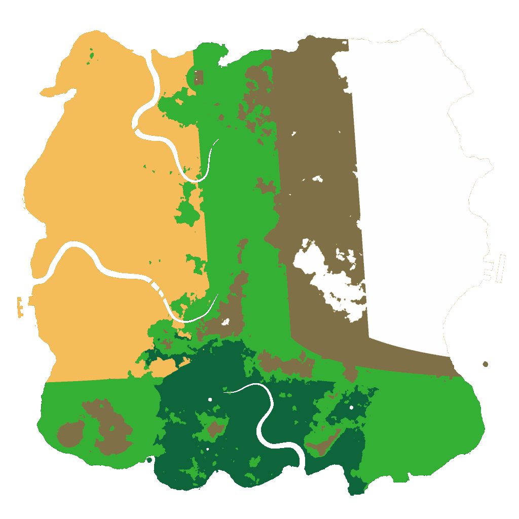 Biome Rust Map: Custom Map