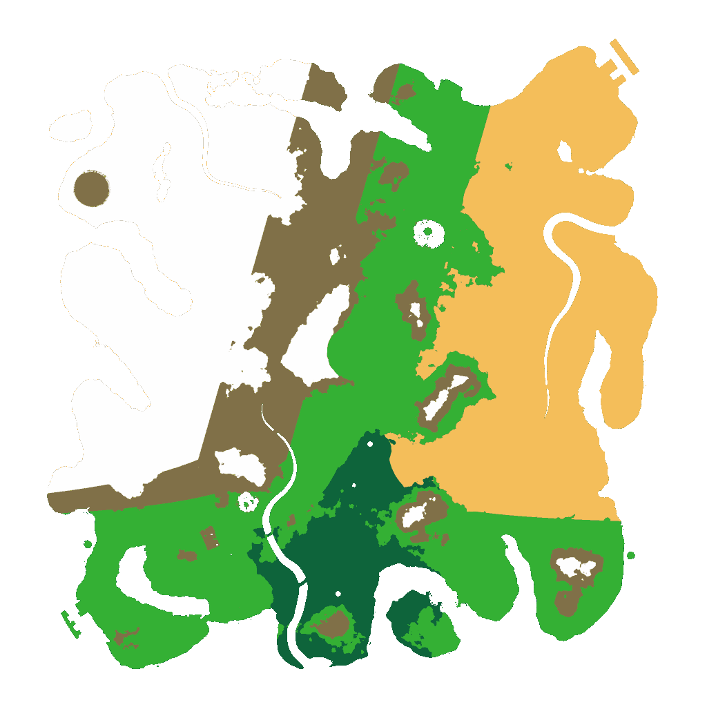 Biome Rust Map: Custom Map