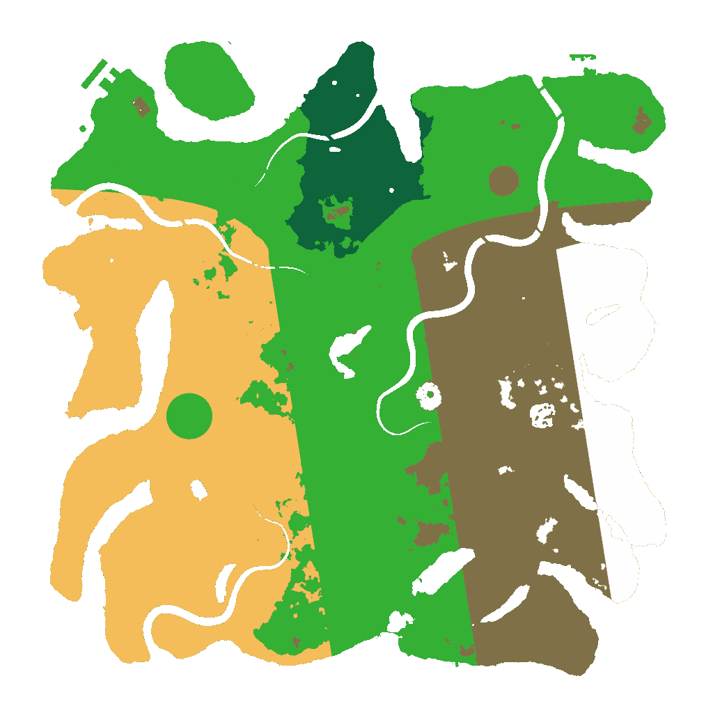 Biome Rust Map: Custom Map