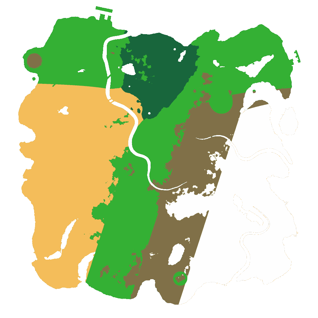 Biome Rust Map: Custom Map