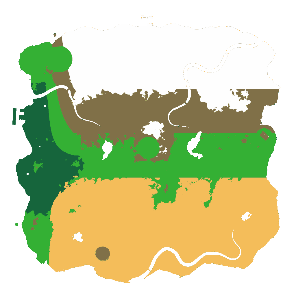 Biome Rust Map: Custom Map