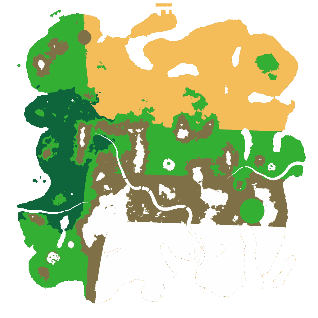 Biome Rust Map: Custom Map