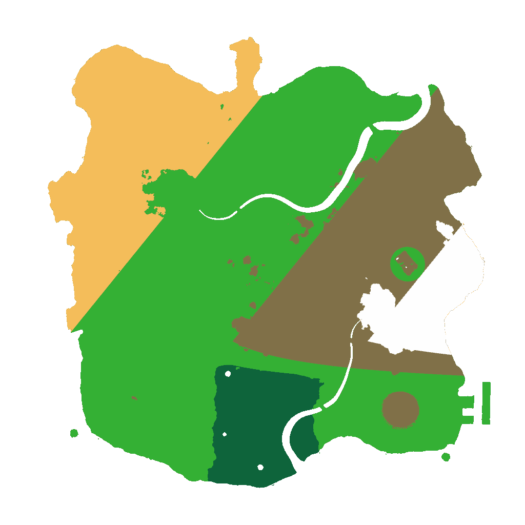 Biome Rust Map: Custom Map